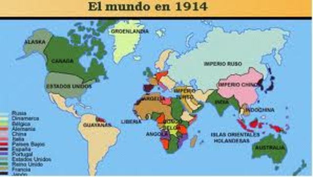Las naciones centrales y las perifricas junto con las semiperifericas.