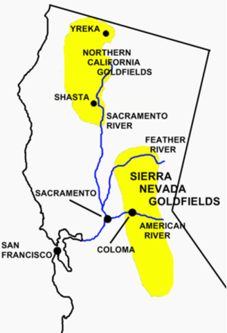 California Gold Rush begins