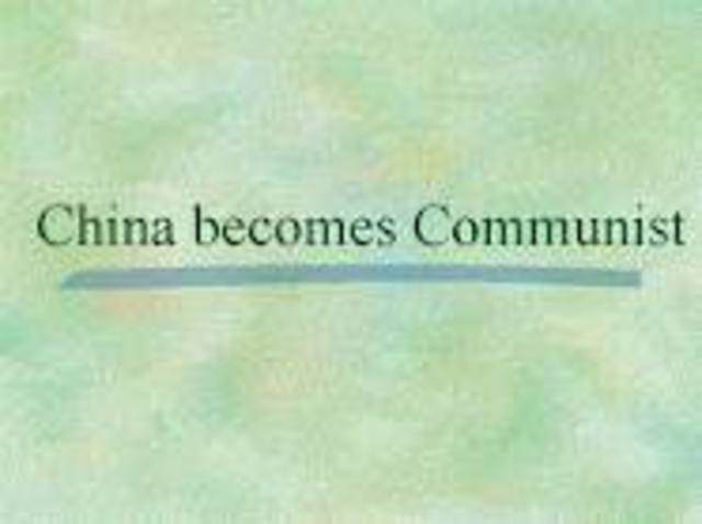 China becomes Communist
