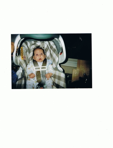 Zach Bauer was allowed to come home with Mommy!