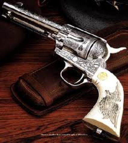 the gun of the west, the Colt 45