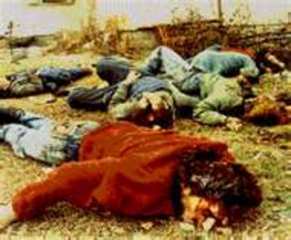 Policy of slaughtering Muslim