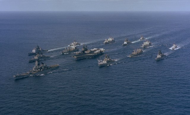 Japanese spots USN ships