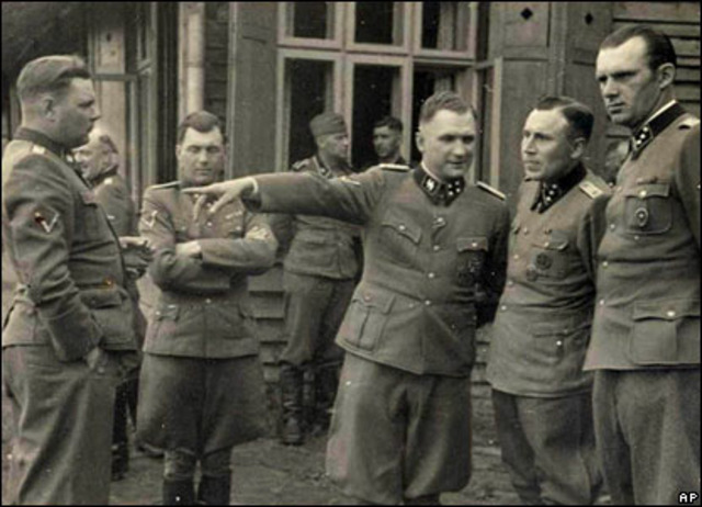 Josef Mengele flees Auschwitz