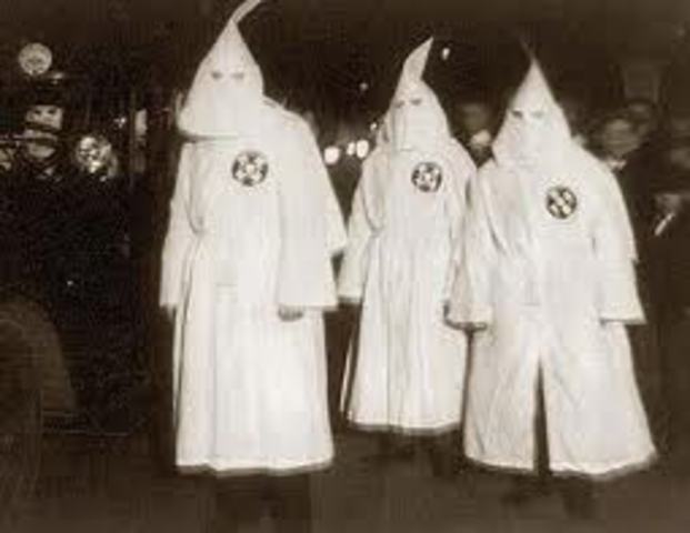KKK riots in NYC