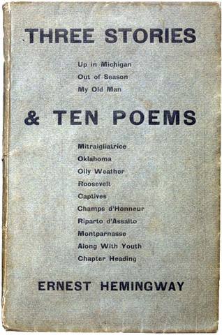 His first book got published.