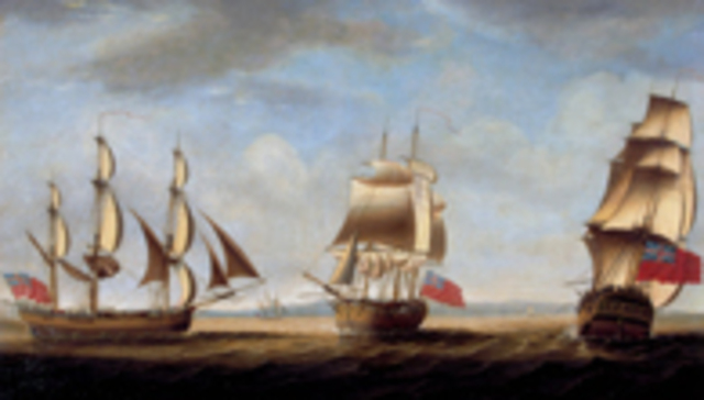 A FLEET OF ELEVEN SHIPS (known as the FIRST FLEET)