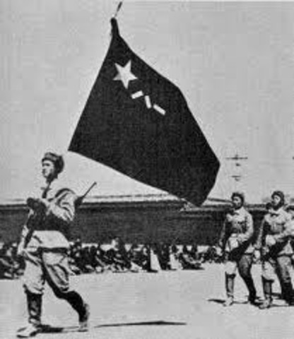 China becomes communist