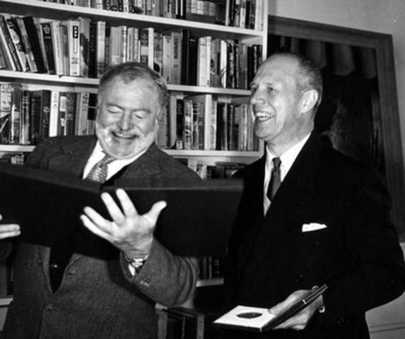 Hemingway Recieves a Nobel Prize