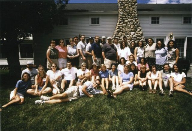 The first co-educational class in Colby-Sawyer’s history as a college is admitted