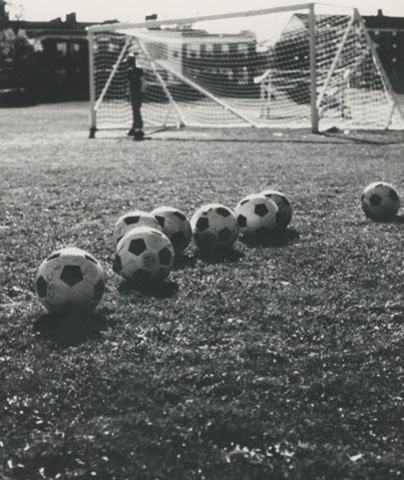 Men's athletic teams are quickly formed, including soccer and basketball.