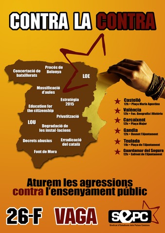 Vaga per l'ensenyament públic