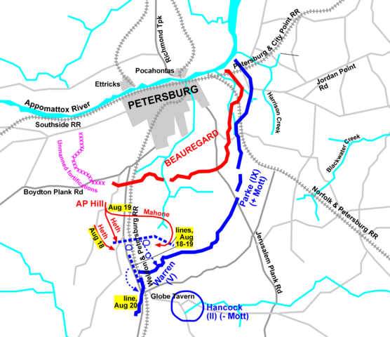 Grant seizes Petersburg and Richmond