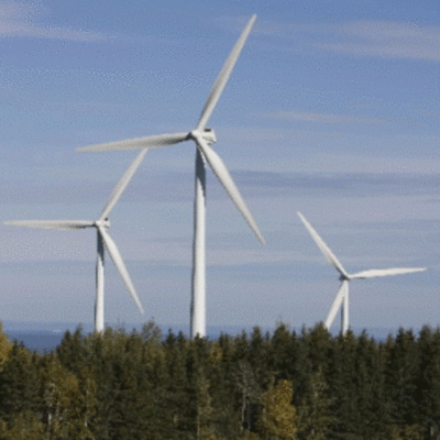 Timeline: Les éoliennes de l'Erable