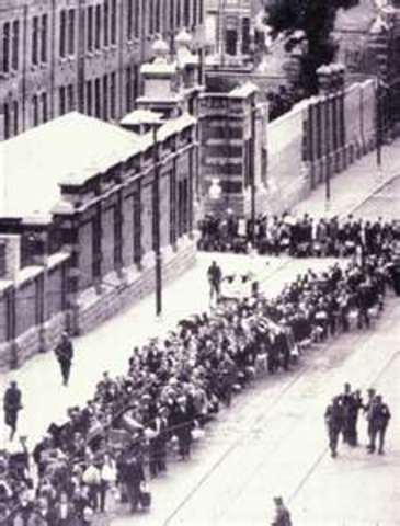 Hitler has the Jews Rounded Up