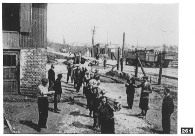 Nazis begin rounding up Jews for labor camps