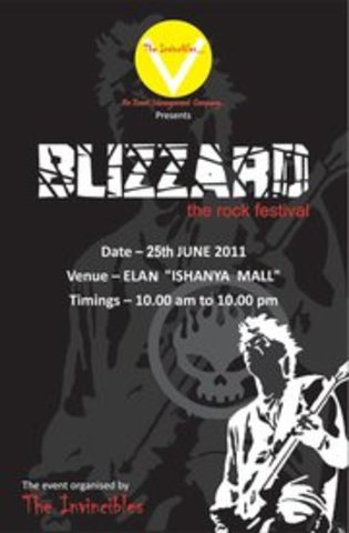 Blizzard Rock Band Show Pune