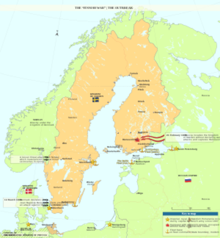 Finland surrendered to the USSR.