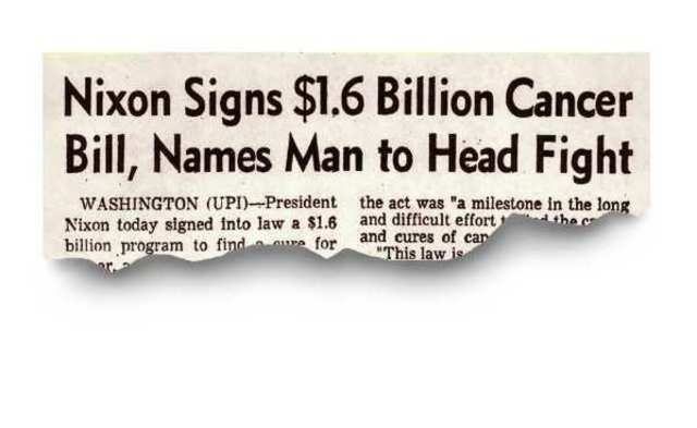 Nixon lauches a war.