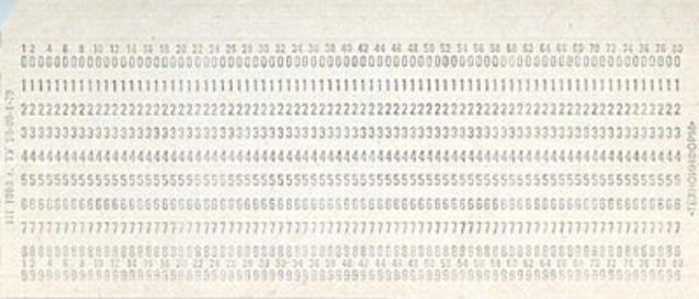 Перфокарты