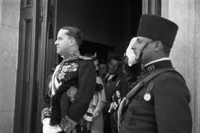 July - Italy surrenders, Mussolini dismissed as Prime Min.