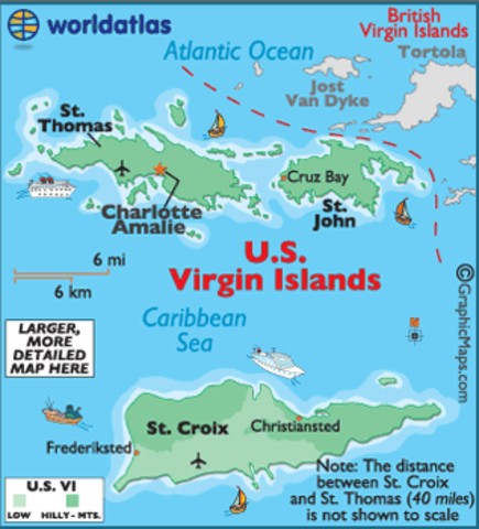 Purchase of St. Croix, St. John, and St. Thomas