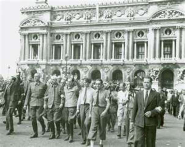 Paris retaken by Allies Forces