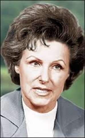 The first woman to win an electoral vote for Vice President