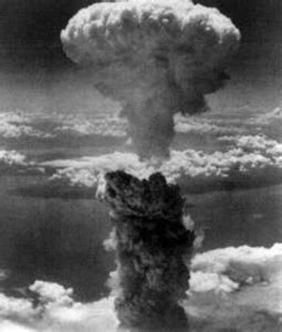 First Atomic Bomb dropped