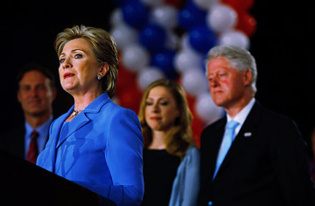 Bill Clinton and Hillary Rodham work together.