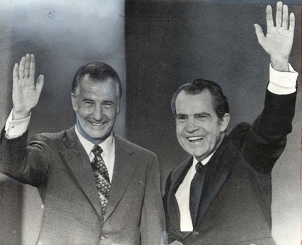 Nixon shows sides for the war