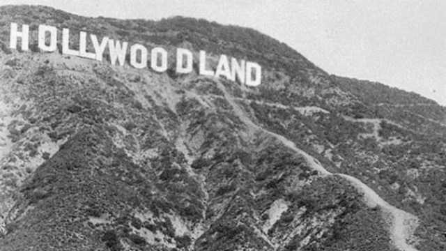 Hollywood Land Sign Built