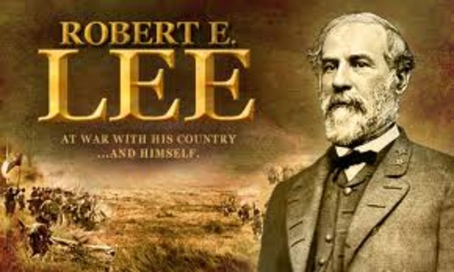 Robert E. Lee getting ready to attack north