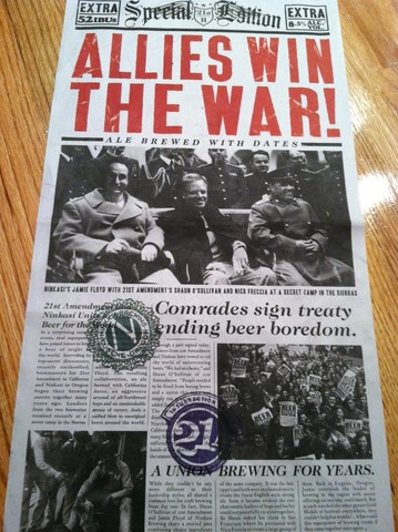 America wins the war!!