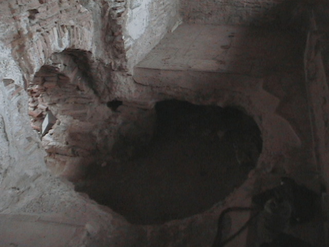 Jacob sneeks into a hole