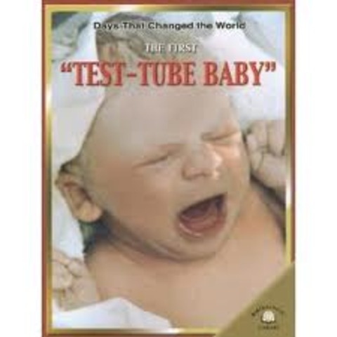First Test Tube Baby Born
