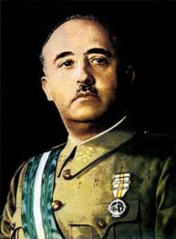 General Francisco Franco dies