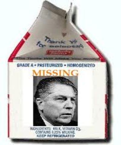 Jimmy Hoffa disappears