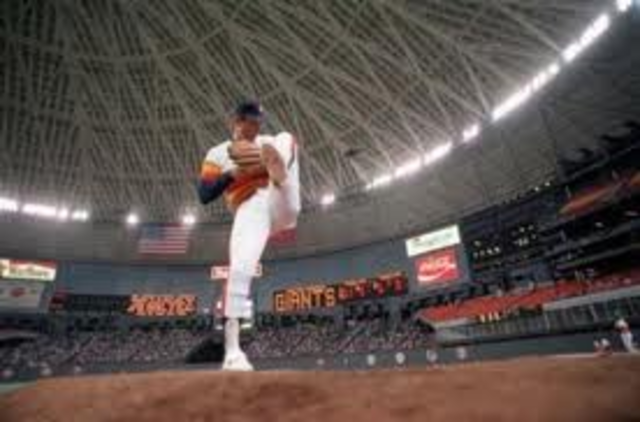 At 44, Nolan Ryan becomes the oldest player to throw a no-hitter.