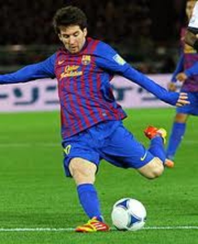 messi shoots