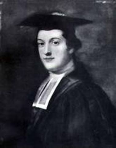 H.Cavendish measures the composition of air