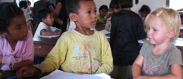 Geen School tijdens de bezettings tijd