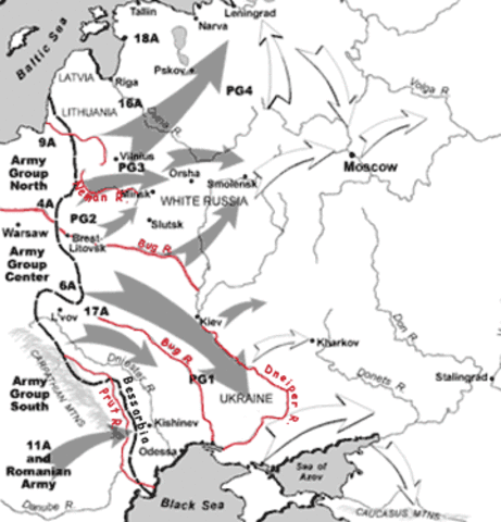 Hitler Orders Invasion of Russia