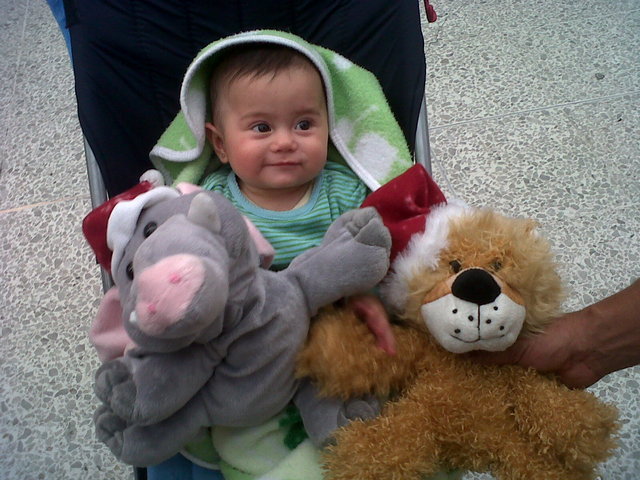 Nacimiento de la mas importante de mis primas Maria Juliana