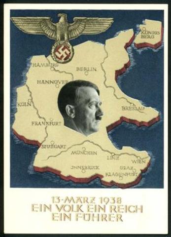 Germany Annexes Austria and Czechoslovakia