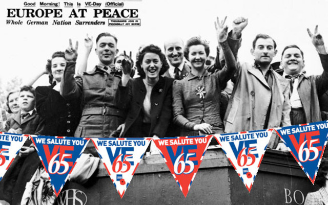 V-E Day, war ends in Europe