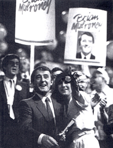 Mulroney wins leadership.