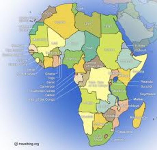 Major European powers carve up Africa at Berlin conference