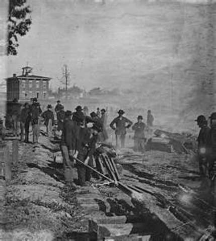 Sherman march begins