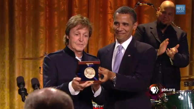 Honored by Barack Obama with the Gershwin Prize